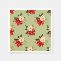 Botânica Clássica de Poinsettia de Natal