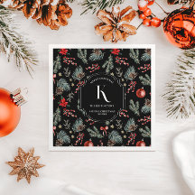 Botânicos de Inverno | Natal com Monograma