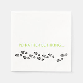 Guardanapo De Papel Botas de Caminho Negras Eu Preferencialmente De Ca