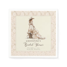 Botas de Cowgirl Ocidental e Chuveiro de Noiva de 