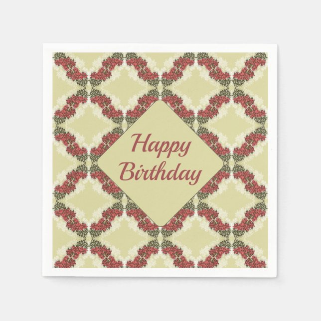 Guardanapo De Papel Bougainvillea Paper Napkins (Frente)