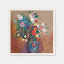 Bouquet Of Wild Field Flowers - Odilon Redon