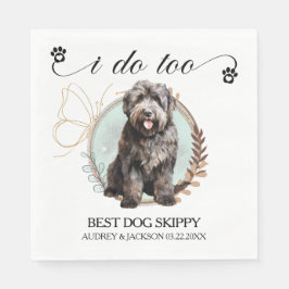 Guardanapo De Papel Bouvier des Flandres Napkin com Cães Foto