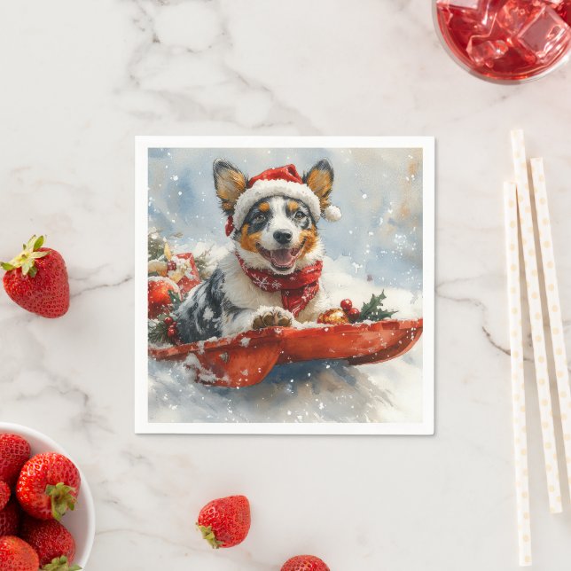 Guardanapo De Papel Bovinos australianos com sabão Deixam nevar o Nata (Insitu)