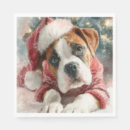 Guardanapo De Papel Boxer Christmas Paper Napkin