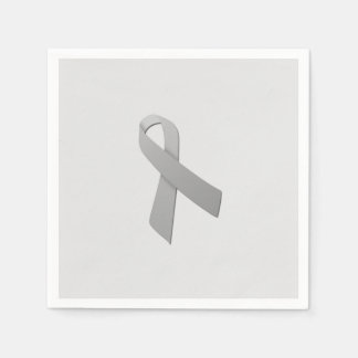 Guardanapo De Papel Brain Cancer Ribbon Napkins
