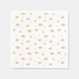 Guardanapo De Papel Branca Moderna - Ramadan e Eid Napkins