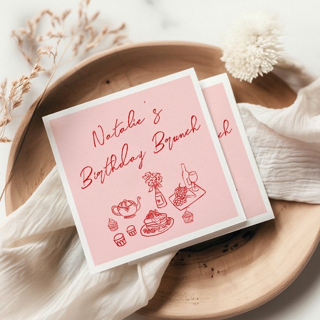 Guardanapo De Papel Branca Retrorada Vermelha Retrorada Brincadeira (Criador carregado)