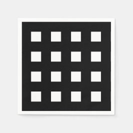 Guardanapo De Papel Branco Preto Verificado