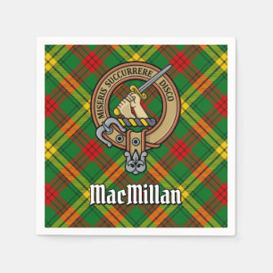 Guardanapo De Papel Brasão do clã MacMillan sobre Tartan