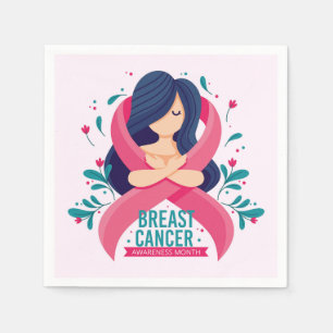 Guardanapo De Papel Breast Cancer Awareness Month
