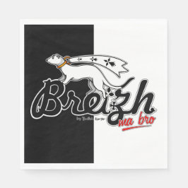 Guardanapo De Papel Breizh ma bro
