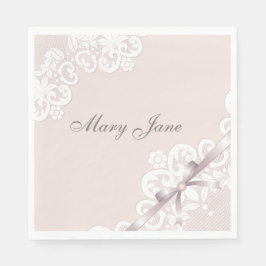 Guardanapo De Papel Bridal Personalizada