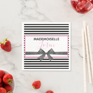 Guardanapo De Papel BRIDE Glam - Partido Chá de Tema Parisiense