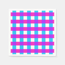 Guardanapo De Papel Bright Gingham Napkins