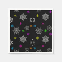 Guardanapo De Papel Bright Snowflake Napkins