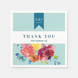 Guardanapo De Papel Bright Summer colorida Wedkin Paper Napkin