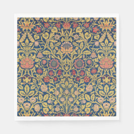 Guardanapo De Papel Bright Violet e Columbine (por William Morris)
