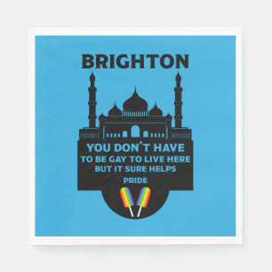 Guardanapo De Papel Brighton Orgulho gay