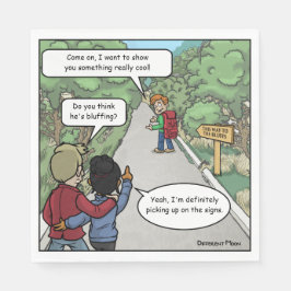 Guardanapo De Papel Brincadeira Branca Napkins