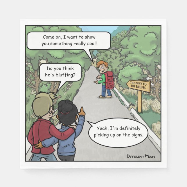 Guardanapo De Papel Brincadeira Branca Napkins (Frente)