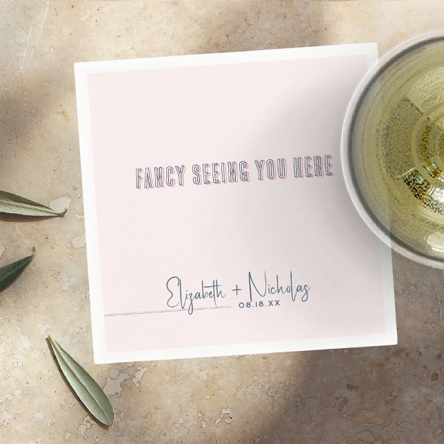 Guardanapo De Papel Brincadeiras e Casamentos Azuis Napkins (Criador carregado)