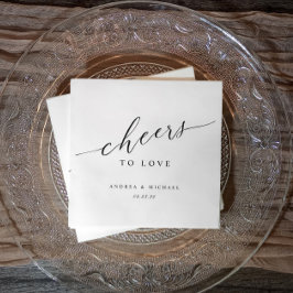 Guardanapo De Papel Brindes Elegantes ao Casamento Cocktail