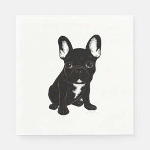 Guardanapo De Papel Brindle French Bulldog