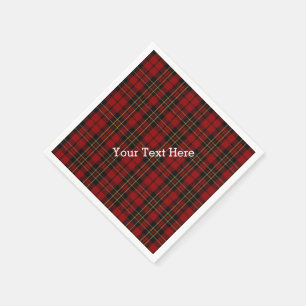 Guardanapo De Papel Brodie Tartan Xadrez Napkins