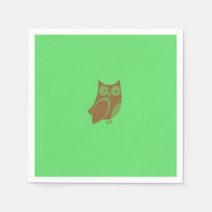 Guardanapo De Papel Brown Owl Paper Napkins