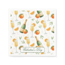 Brunch de Galentines Day Mimosas Elegante