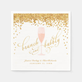 Guardanapo De Papel Brunch e Noivado Bachelorette Brunch