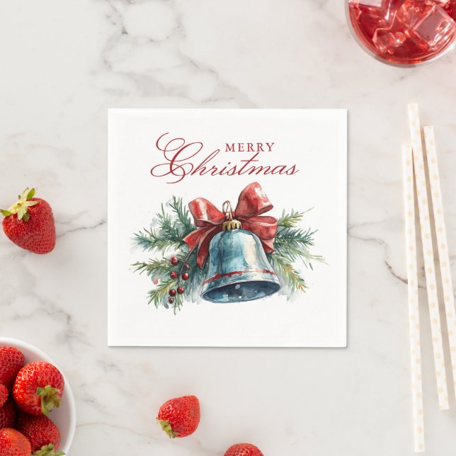 Guardanapo De Papel Brunches de pinho e Natal Feliz Natal (Insitu)