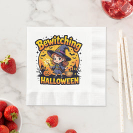 Guardanapo De Papel Bruxa Clássica Bewitching Halloween