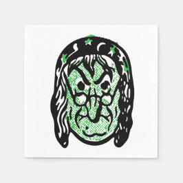 Guardanapo De Papel Bruxa Clássica do Halloween