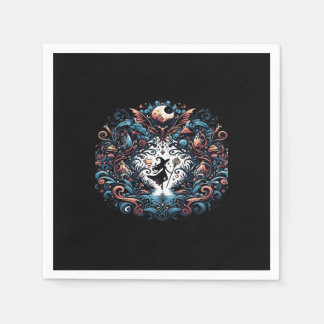 Guardanapo De Papel Bruxa De Whimsigoth Em Um Clássico