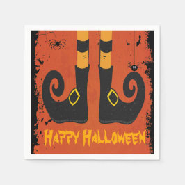 Guardanapo De Papel bruxas no Halloween
