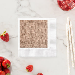Guardanapo De Papel Bubble Knit Stitch Patterch de Shirley Taylor