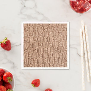 Guardanapo De Papel Bubble Knit Stitch Patterch de Shirley Taylor