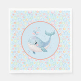 Guardanapo De Papel Bubbles & Fins Children's Birthday Bubbles