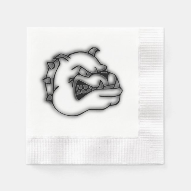 Guardanapo De Papel Buldogue (Frente)