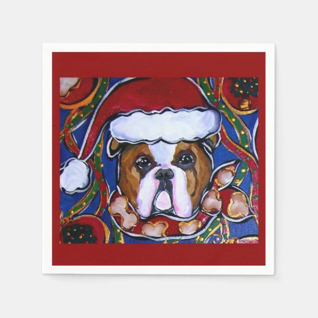 Guardanapo De Papel Bulldog      (Frente)