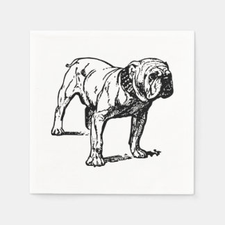 Guardanapo De Papel Bulldog Napkins