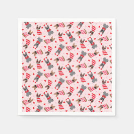 Guardanapo De Papel Bulls Franceses namorados