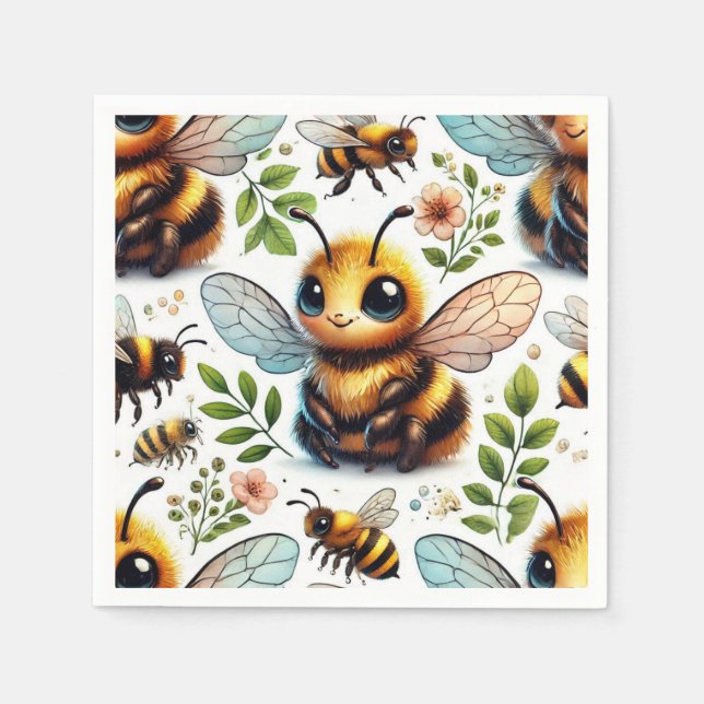 Guardanapo De Papel Bumble of Joy (Frente)