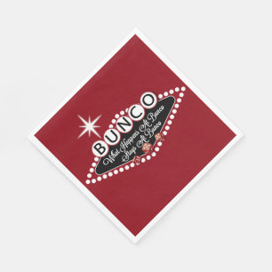 Guardanapo De Papel Bunco - o que acontecem em Bunco