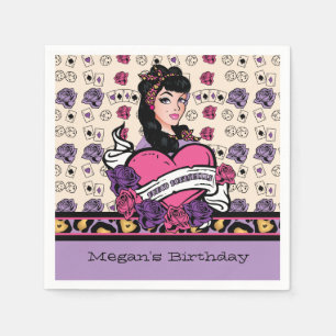 Guardanapo De Papel Bunco, Pin-acima