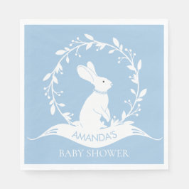 Guardanapo De Papel BUNNY Boys Chá de fraldas Paper Napkins