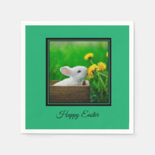 Guardanapo De Papel Bunny Felz pascoa Napkins