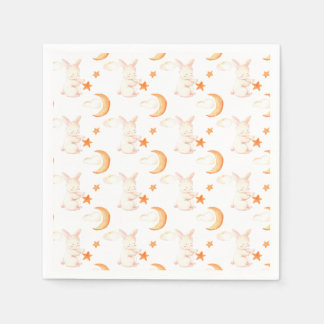 Guardanapo De Papel Bunny Sonha Chá de fraldas Neutro